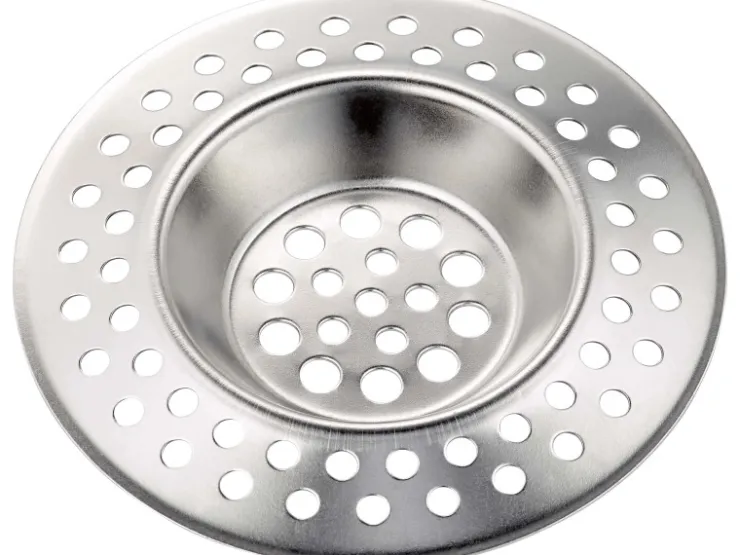 Abläufe^Abfluss-Sieb Silber Ø 70 mm