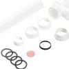 Abläufe^Ablaufverbindung für Doppelspüle 44,8 mm (G 1 1/2) x 47,8 mm (G 1 1/2) Weiß