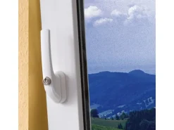 Abus Holzfenster^Abschließbarer Fenstergriff FG300 AL0089 gleichschließend Weiß
