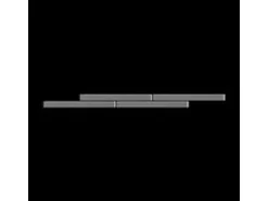 Mosaikfliesen^ALLOY Mosaik Fliese Massiv Metall Edelstahl Marine Hochglanz Grau 1,6mm Avenue-s-s-mm 1 Paket mit 10 Matten 0,74 m2 Grau