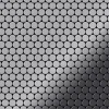 Mosaikfliesen^ALLOY Mosaik Fliese Massiv Metall Edelstahl Marine Hochglanz Grau 1,6mm Penny-s-s-mm 1 Paket mit 10 Matten 0,88 m2 Grau