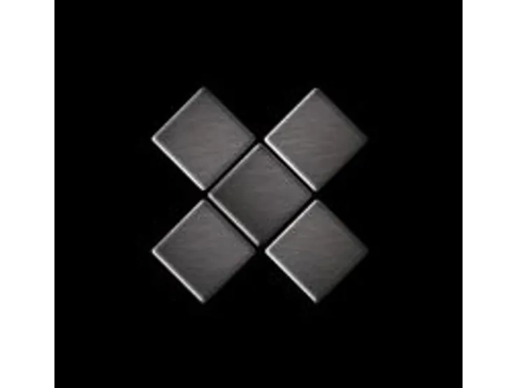 Mosaikfliesen^ALLOY Mosaik Fliese Massiv Metall Edelstahl Marine Gebürstet Grau Diamond-s-s-mb 1 Paket mit 10 Matten 0,91 m2 Grau