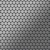 Mosaikfliesen^ALLOY Mosaik Fliese Massiv Metall Edelstahl Marine Gebürstet Grau 1,6mm Penny-s-s-mb 1 Paket mit 10 Matten 0,88 m2 Grau