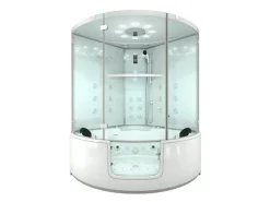 AcquaVapore Badlüfter^AquaVapore Dampfdusche Whirlpool Dusche Duschkabine K60-WS-EH-EC-SC 140x140cm