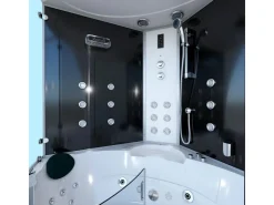 AcquaVapore Badlüfter^AquaVapore Dampfdusche Whirlpool Dusche Duschkabine K70-SW-EH-EC-SC 150x150cm