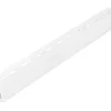 Arcansas Sockel-Fliesen^Viertelkreis PVC Weiß 1,2 x 2,1 x 250 cm