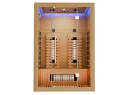Artsauna Badlüfter^Infrarotkabine Kiruna130 Premium mit Dual Technologie