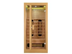 Artsauna Badlüfter^Infrarotkabine Nyborg S90V mit Vollspektrumstrahlern
