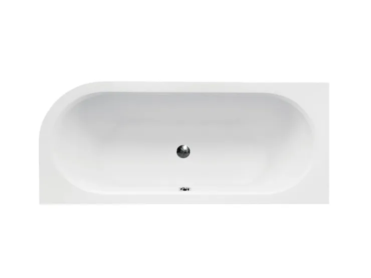 Abläufe^Bad Land Badewanne Eckwanne AVITA 180x80 Links Mit AcrylSchürze Ablauf Füße