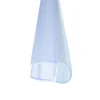 Bagnoxx Türdichtungen^Hohlkammerprofil Wandabschluss 2m für 8mm Glas Transparent
