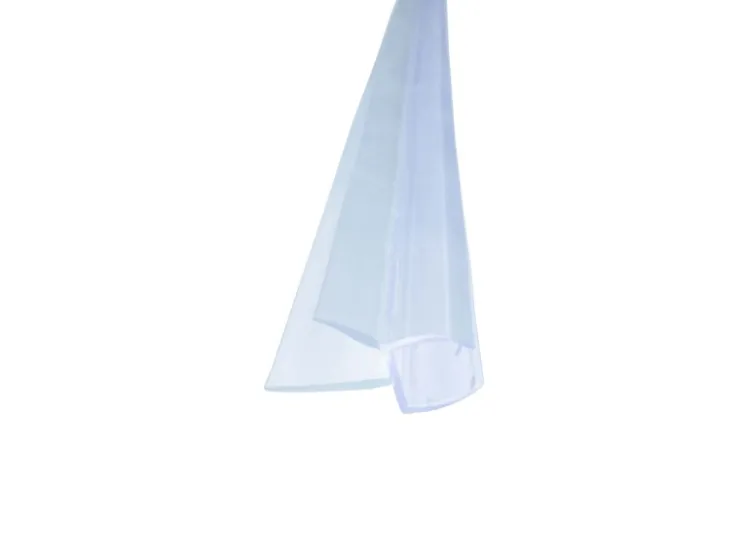 Bagnoxx Türdichtungen^Schleiflippendichtung Doppelte Weichlippe 1m für 6mm Glas Transparent