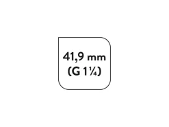 Abläufe^baliv Schaftventil SV-3440 Weiß Matt