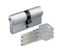 Wohnungseingangstüren*Basi - BM - Profil-Doppelzylinder - 40/80 mm - Verschiedenschließend