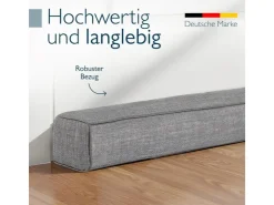 Beautissu Türdichtungen^Levante OM Zugluftstopper 6,5x130cm Grau