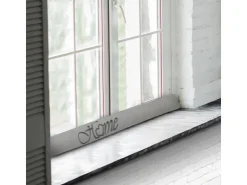 Fensterdichtungen*Beautissu Tuuli HO Zugluftstopper 8x100cm 2tlg Hellgrau