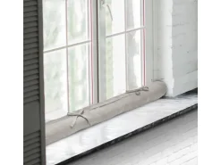 Beautissu Türdichtungen|Fensterdichtungen^Viento Zugluftstopper 10x120cm 2tlg Hellgrau