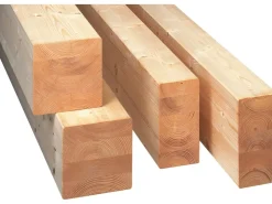 Regalbau|Konstruktionsvollholz^Brettschichtholz SI aus Fichte/Tanne 40 mm x 80 mm x 2.500 mm