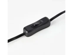 Brilliant Sockel-Fliesen^Tischlampe Amadora Weiß-Braun