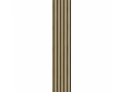 Akustikpaneele^Denpanels Akustikpaneel Acu-Line Eiche Dunkel auf Melamin Filz 260 cm
