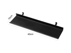 Zubehör Für Paneele|Akustikpaneele*Denpanels Regal schwarz für Akustikpaneel 40 cm inkl. Schrauben