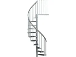 Außentreppen*Dolle Außenspindeltreppe Gardenspin mit TRIMAX-Stufen Ø 125 cm