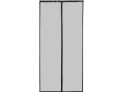Zubehör Für Türen*Easymaxx Moskitonetz mit Magnetverschluss für die Tür 100 cm x 210 cm Schwarz