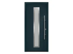 Haustüren*EcoStar Haustür Isopro IP 700S 110 cm x 210 cm DIN R Anthrazitgrau