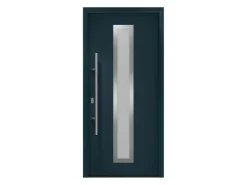 Haustüren*EcoStar Haustür Isopro IP 700S 110 cm x 210 cm DIN L Anthrazitgrau