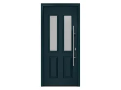 EcoStar Haustüren^Haustür Isopro IP 410S 110 cm x 210 cm DIN R Anthrazitgrau
