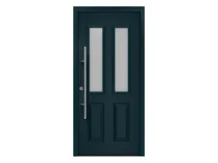 EcoStar Haustüren^Haustür Isopro Secur IPS 410S 110 cm x 210 cm DIN L Anthrazitgrau