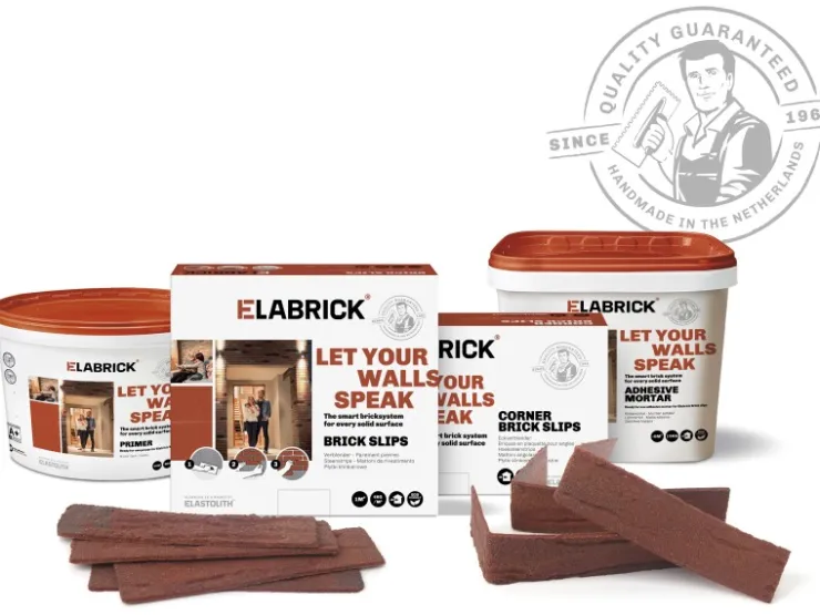 Elabrick Sockel-Fliesen|Verblender^Eckverblender Cordoba 7,1 cm x 11,5/24 cm Rot-Braun