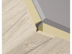 Zubehör Für Paneele|Musterfliesen^Faltleiste 22 mm x 22 mm Länge 2600 mm