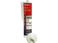 Fischer Fliesenzubehör^Acryldichtstoff Multi AC Weiß 310 ml