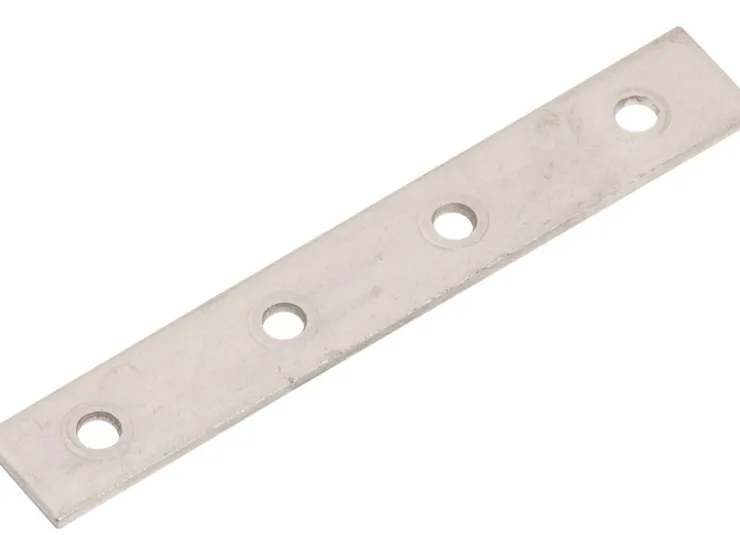 Holzbefestigungen^Flachverbinder Edelstahl 100 mm x 15 mm