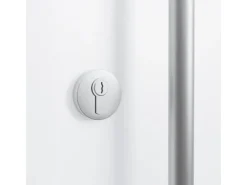 Wohnungseingangstüren* FM Türen AS68 Modell 67 1000 x 2000 Weiß Rechts Innen Beschläge Set 01