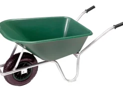pro-bau-tec Baugeräte^Garten- & Bauschubkarre 100 l 120 kg Tragkraft