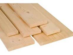 Akustikpaneele|Regalbau* Glattkantbrett Fichte/Tanne gehobelt gefast 120 mm x 18 mm x 3000 mm