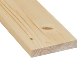 Hobelware^Glattkantbrett Fichte/Tanne gehobelt gefast 18 mm x 60 mm x 2100 mm