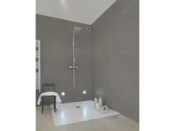 Akustikpaneele|Dekor-Paneele*Grosfillex Wandverkleidung Element Compact Grau 120 x 37,5 cm Beton