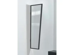 Vordächer*Gutta Seitenblende für B2 PC Klar Anthrazit 175 cm x 60 cm x 45 cm