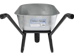 Baugeräte*Haemmerlin Schubkarre Aktiv Premium 110 l Luftrad Verzinkt