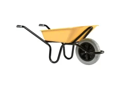 Baugeräte*Haemmerlin Schubkarre Bau Plus 100 l PU-Rad Lackiert