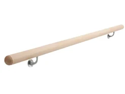 Dieda Handläufe^Handlauf Komplettset 52 mm x 1500 mm Buche