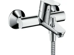 Badlüfter*Hansgrohe Einhebel-Wannenarmatur Focus Aufputz Chrom