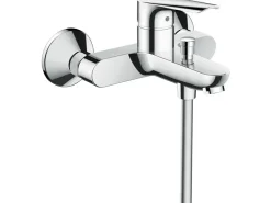 Badlüfter*Hansgrohe Einhebel-Wannenarmatur Logis E Aufputz Chrom