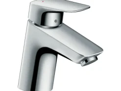 Badlüfter*Hansgrohe Einhebel-Waschtischarmatur Logis 70 mit Metall Zugstangen-Ablaufgar.