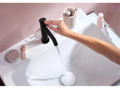Badlüfter*Hansgrohe Einhebel-Waschtischmischer Tecturis S 110 CoolStart EcoSmart+ Schwarz