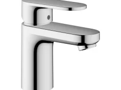Badlüfter*Hansgrohe Einhebel-Waschtischmischer Vernis Blend 70 Aufputz Chrom