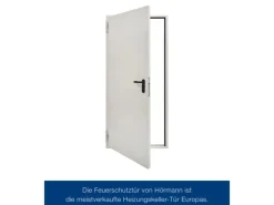 Hörmann Stahltüren^Brandschutzklappe T30 H8-5 Grauweiß 750 mm x 1.750 mm DIN L u. R