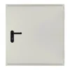 Hörmann Stahltüren^Brandschutzklappe T30 H8-5 Grauweiß 750 mm x 875 mm DIN L u. R